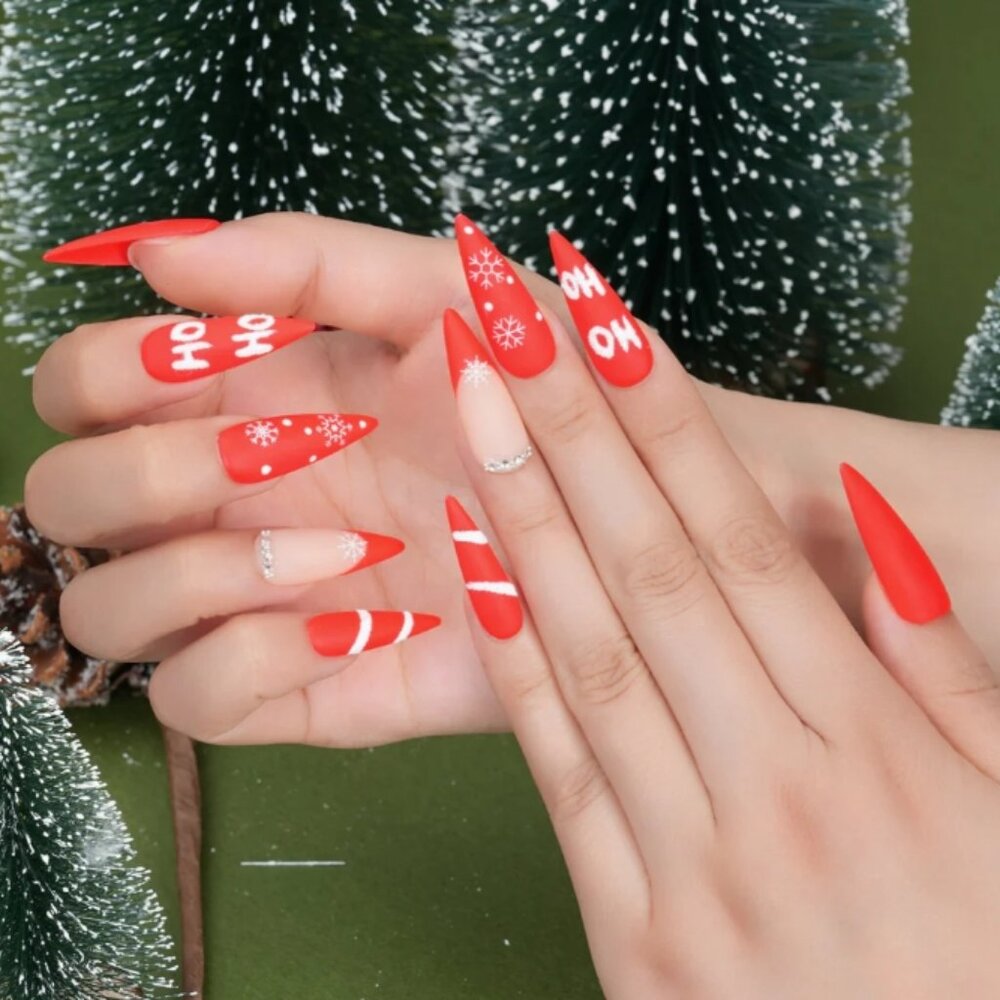 Medium Size XMS press on nails